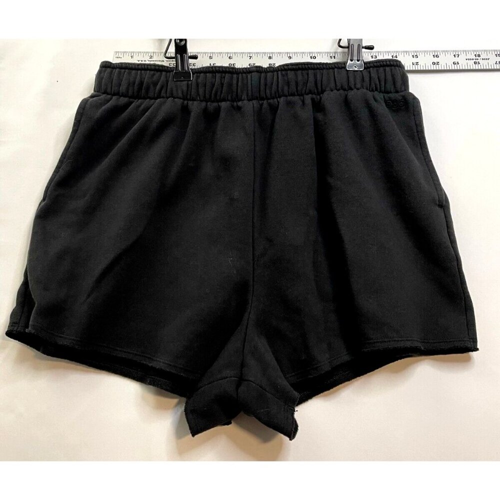 DSG Dicks Sporting Goods running sweat shorts mens large 26 x 11  black